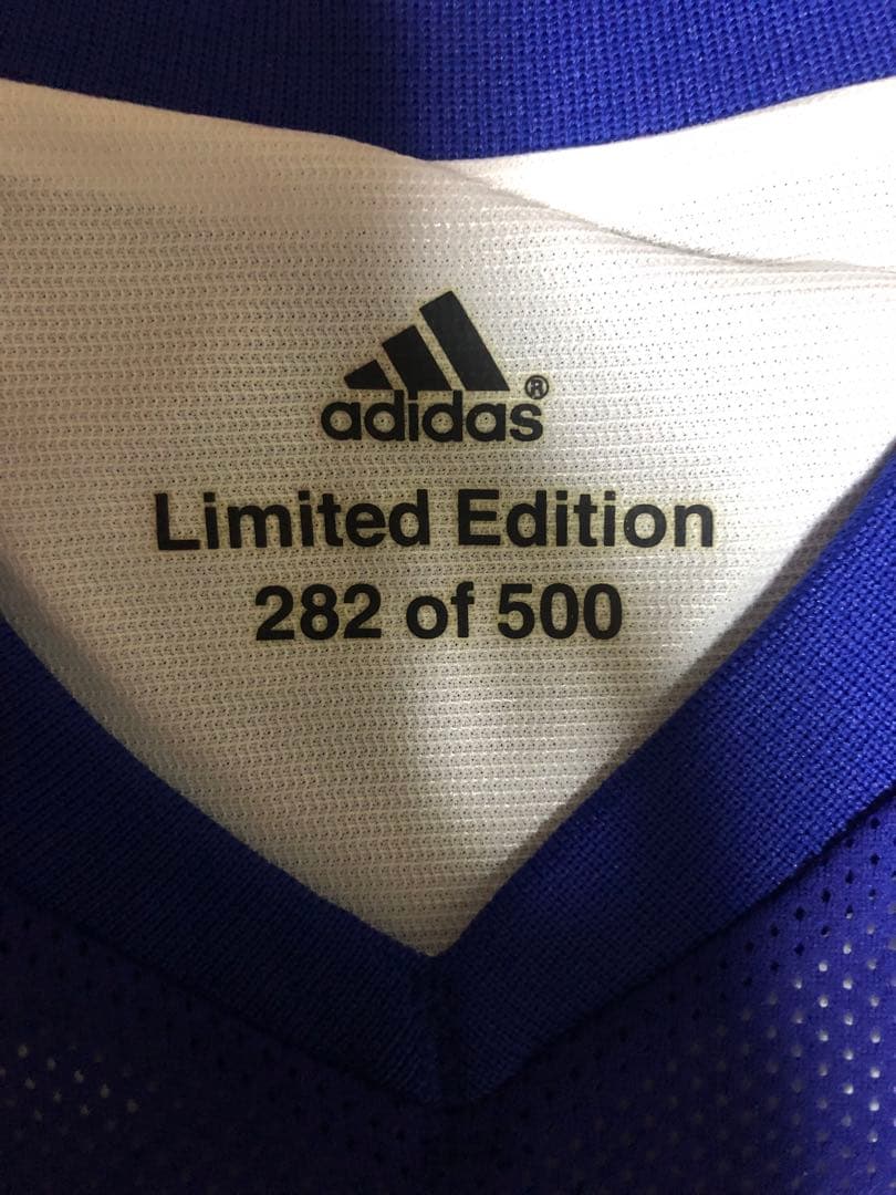 adidas サッカー日本代表ユニフォーム 日韓ワールドカップ 限定版サイン入り