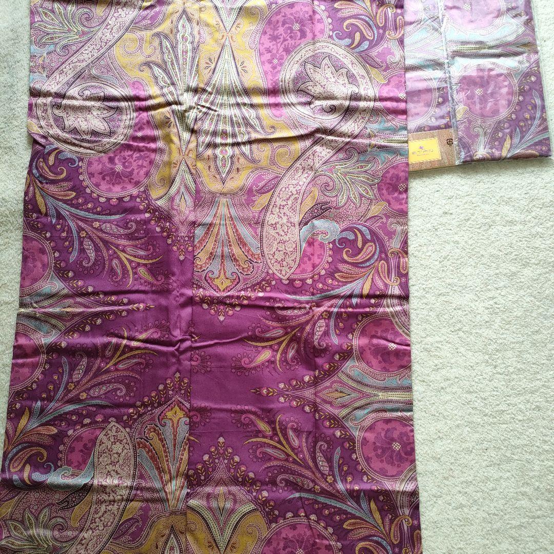 エトロ ペイズリー柄掛け布団カバー150×210 枕カバー2枚