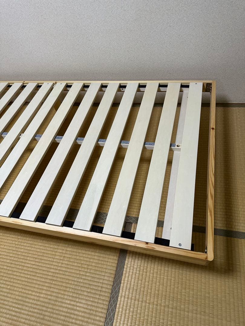 ニトリ シングル 脚付きヘッドレスすのこベッド