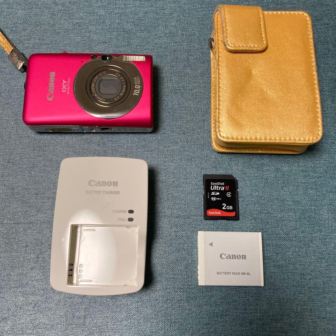 Canon IXY DIGITAL 110 IS ピンク