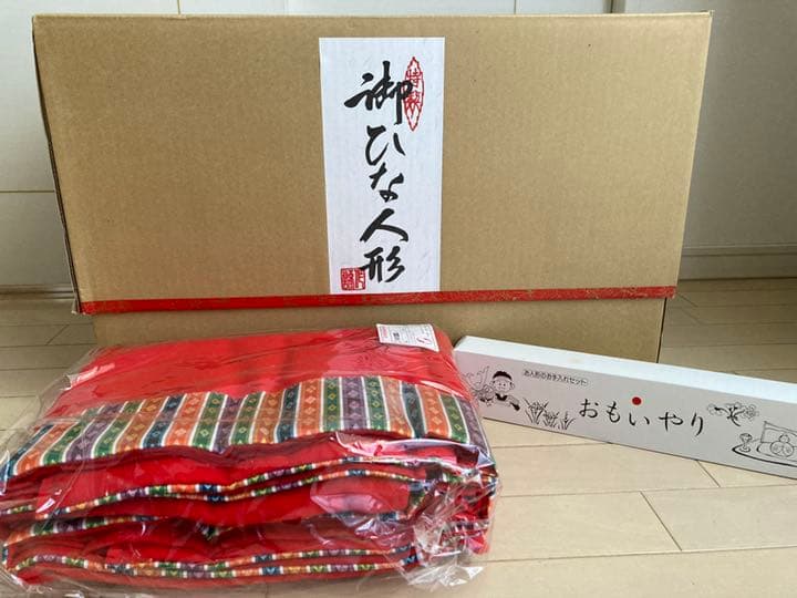 雛人形（ガラスケース入り）　大阪　松屋町