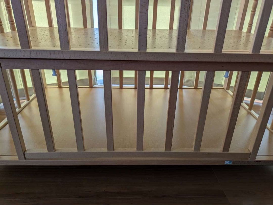 値下げ　ベビーベッド エリーゼ ナチュラル　日本製