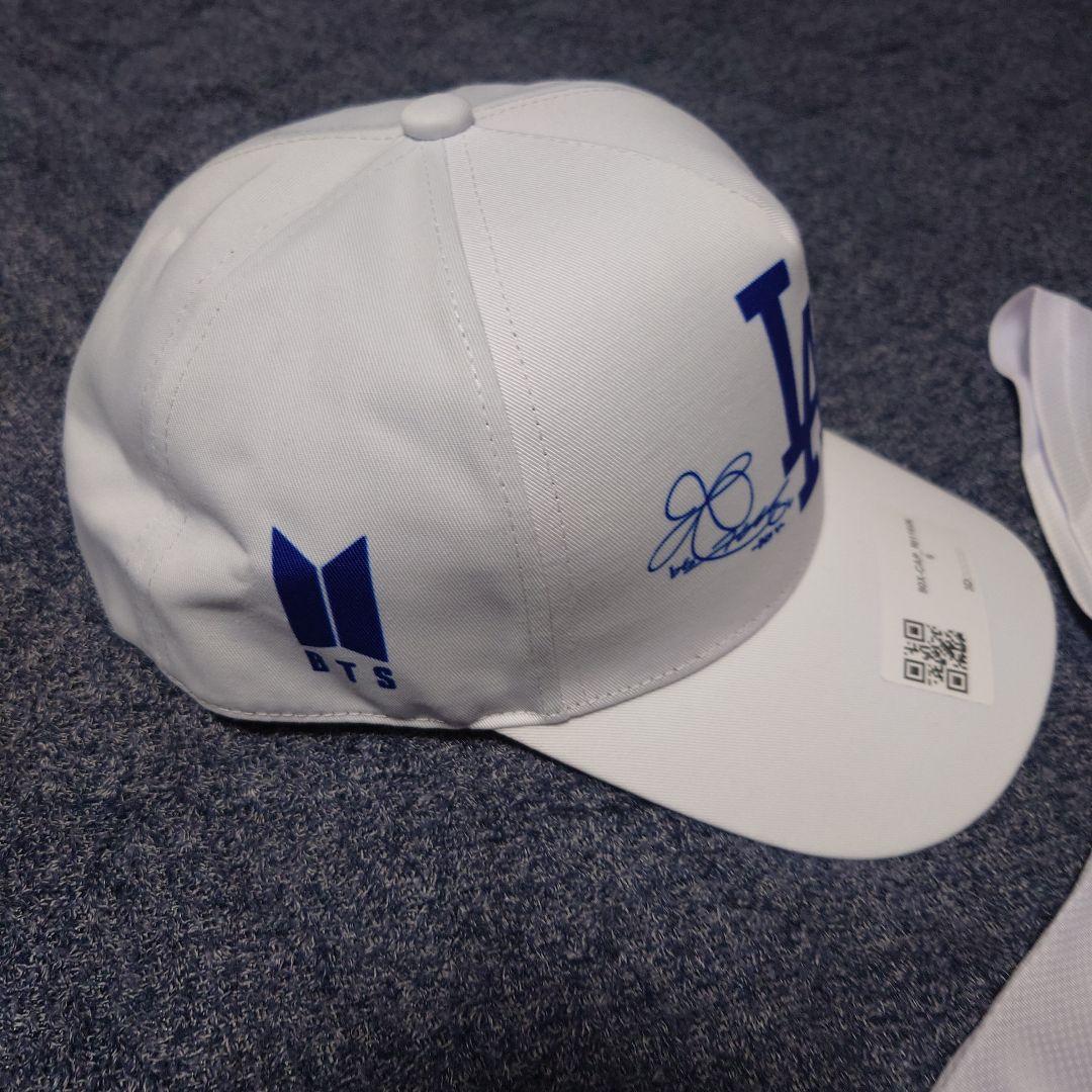 だ*ぼ様 BTS V レプリカユニフォーム　キャップ　LAドジャース