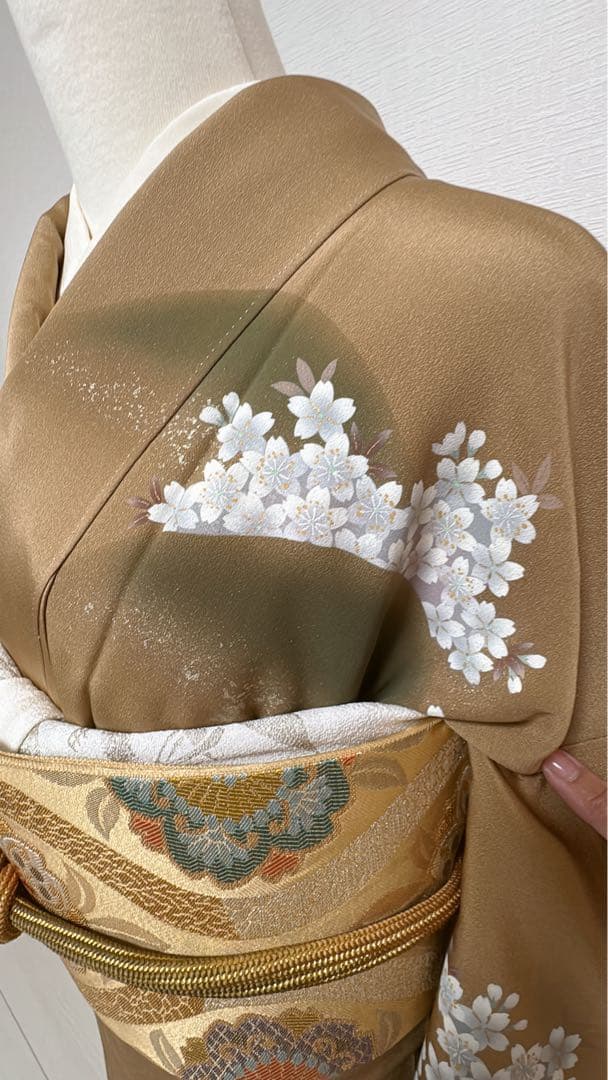 付下げ　付下げ訪問着　訪問着