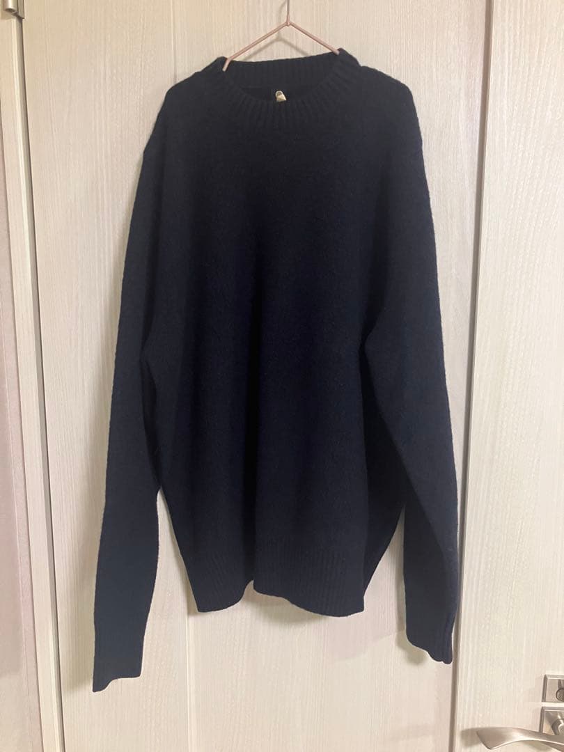 OAMC WHISTLER CREWNECKロゴ　ニットセーター