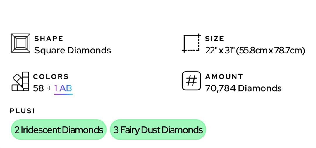 ダイヤモンドアートクラブ　Stained Glass Gown DACキット