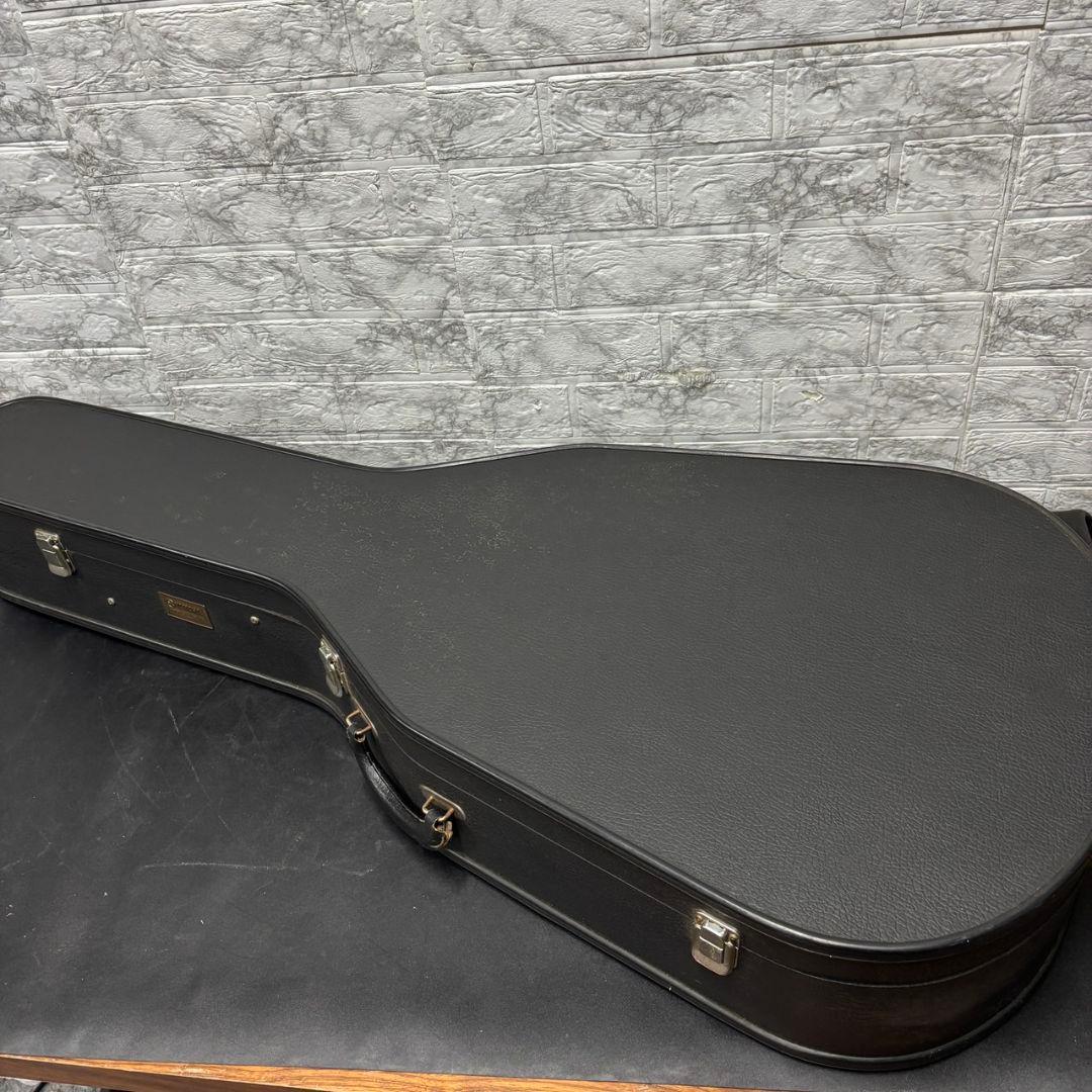 872　ヤマハ　1970年代　黒ラベル　アコースティックギター　ハードケース付き