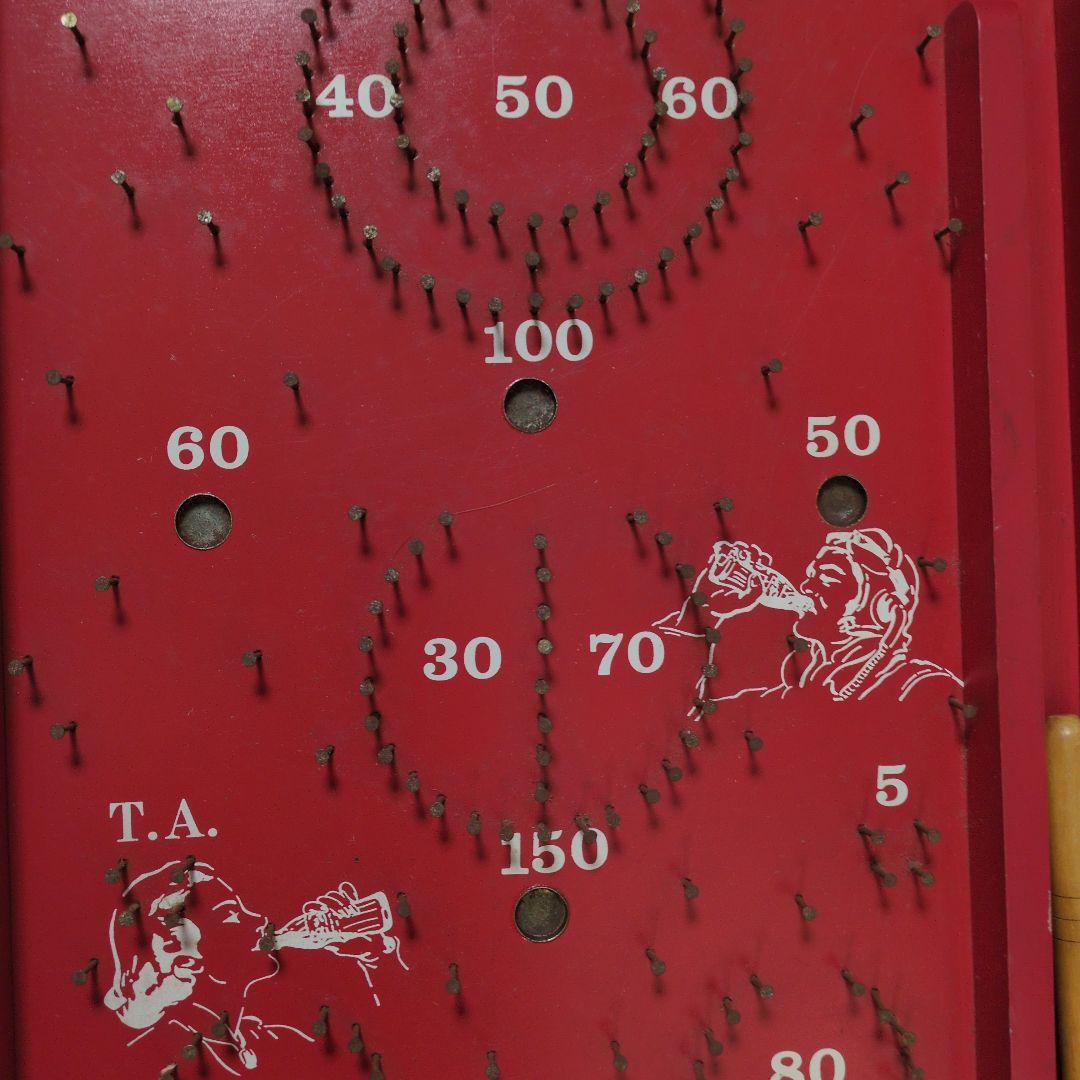 レトロ Coca-Cola スマートボール 木製