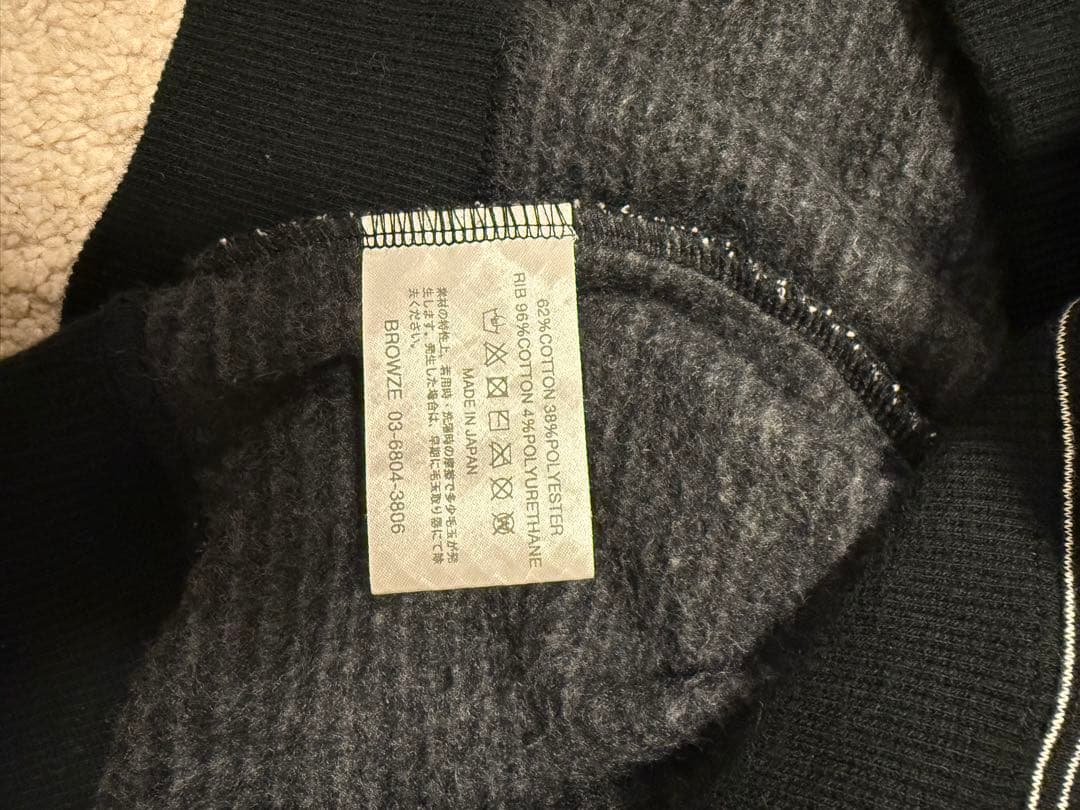 トップス ENNOY Border Crew Neck Sweat XLsize