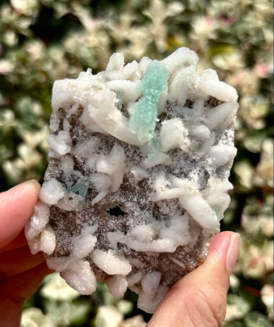 グリーンアポフィライト　スティルバイト　ヒューランタイト　インドマハラシュトラ産