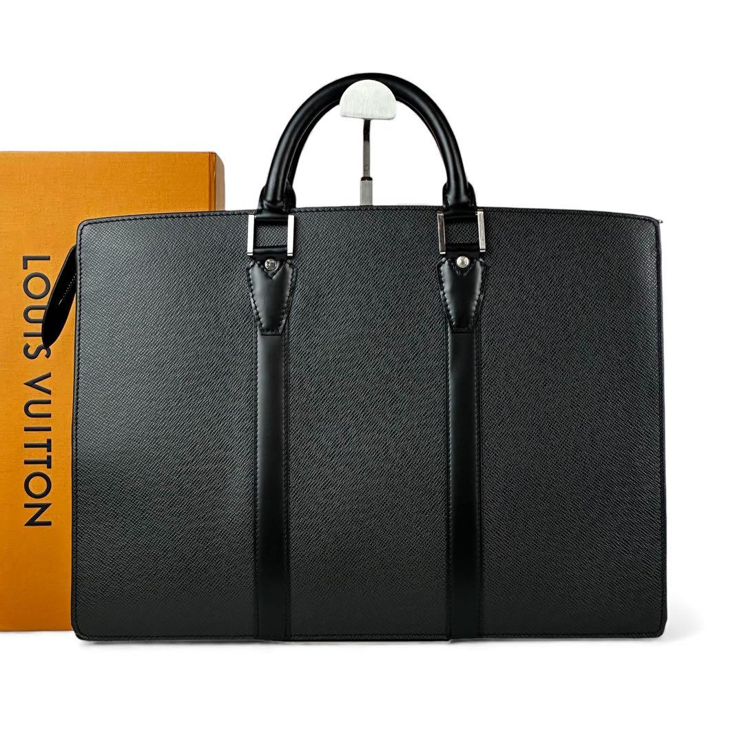 【極美品】ルイヴィトン タイガ ビジネスバッグ ブリーフケース 営業鞄 レザー