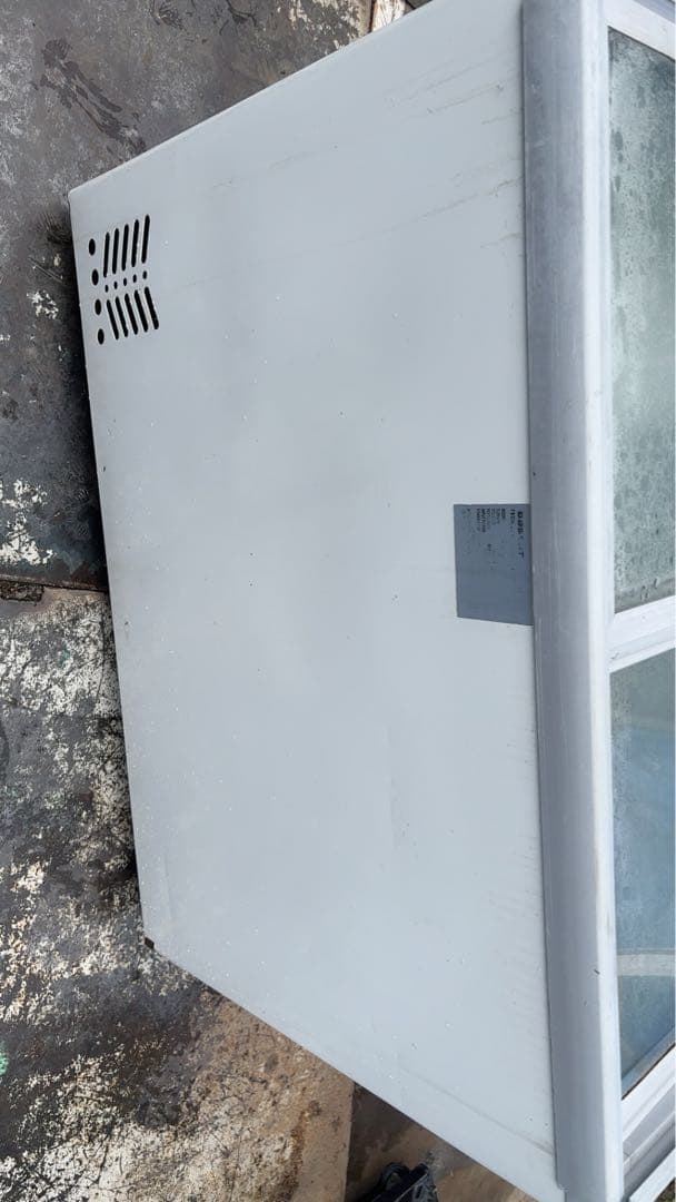 冷凍庫 ガラス蓋付き