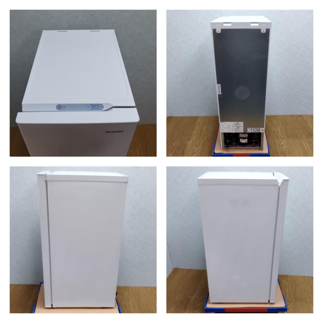 K☆056 アイリスオーヤマ 1ドアスリム冷凍庫 IUSN-8A-W