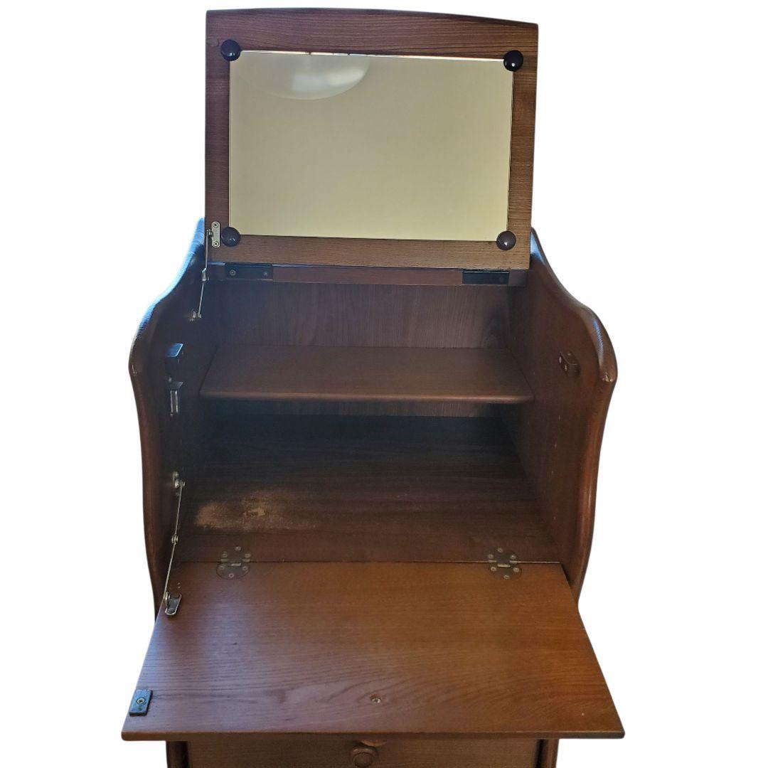 大幅値下【希少】カリモク コロニアル ドレッサー チェスト ミラー付き 国産家具