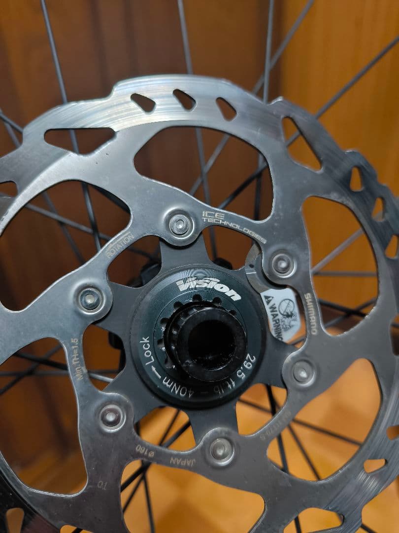 Vision Team 30 ディスク リアホイール Ice-Tech付