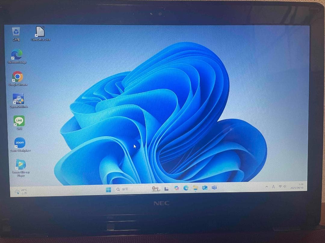 Win11搭載 NEC LaVie メモリ8GB 新品SSD240GB