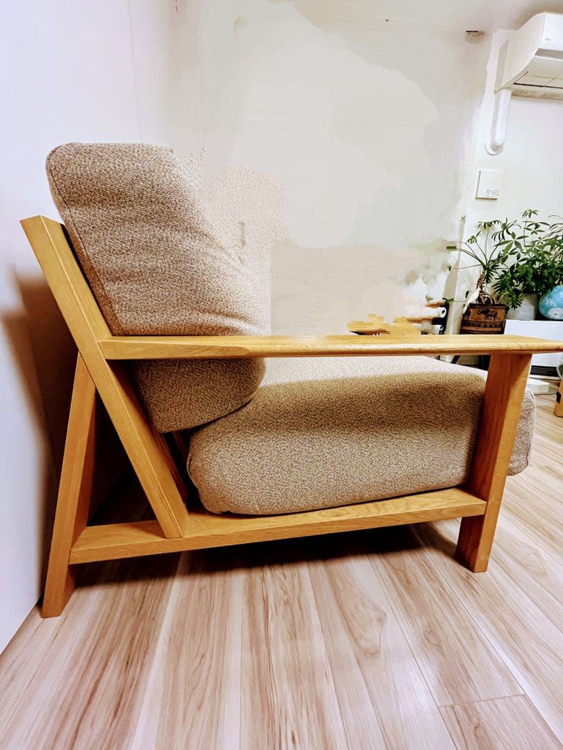 無印良品　ソファ2.5シーター木製フレーム