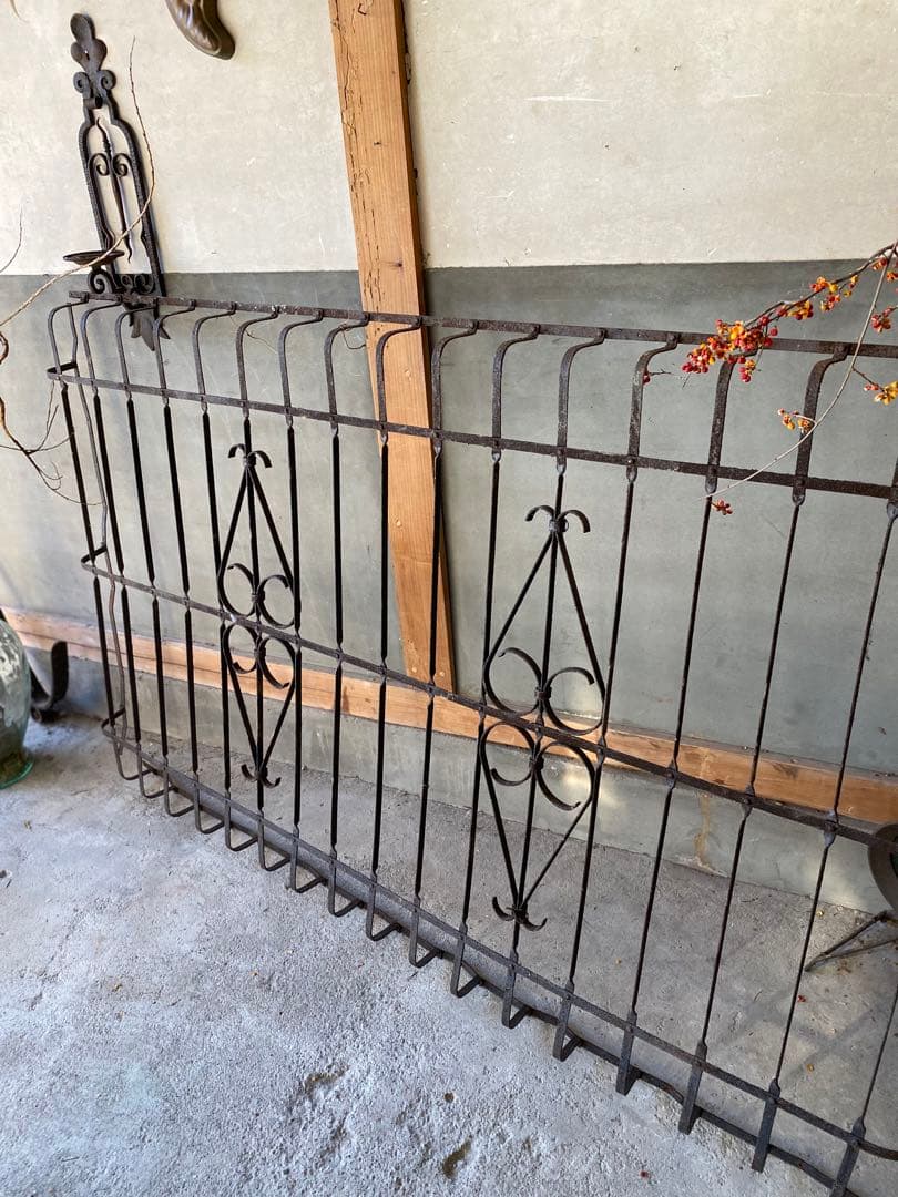 ビンテージ  アイアンフェンス  ※送料込みに変更します