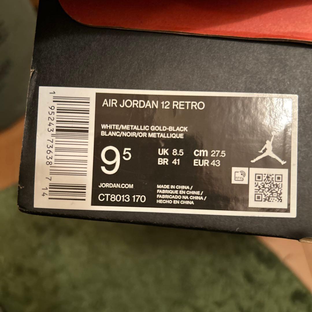 シューズ(男性用) AIR JORDAN 12 RETRO 9.5