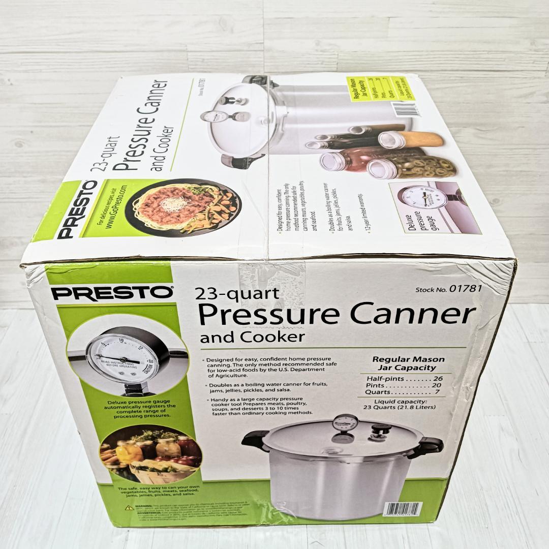 【未使用】PRESTO Pressure Canner アルミニウム 圧力鍋