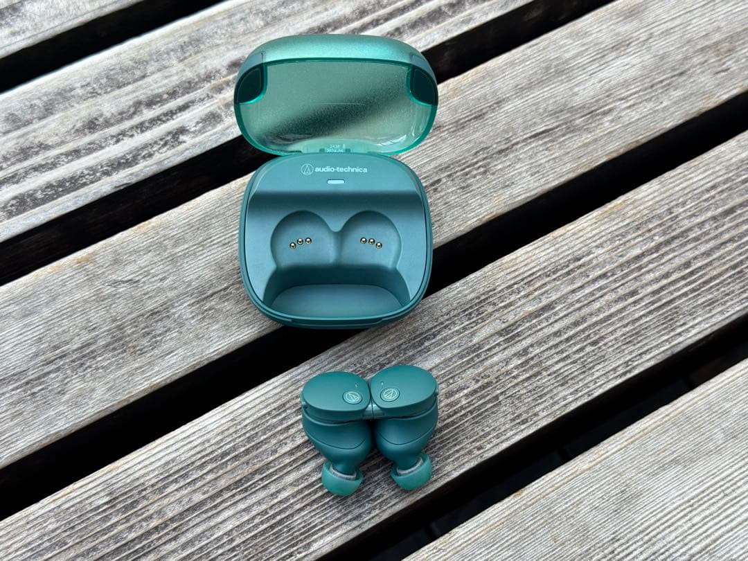 オーディオテクニカ ATH-CKS50TW2　グリーン　訳あり