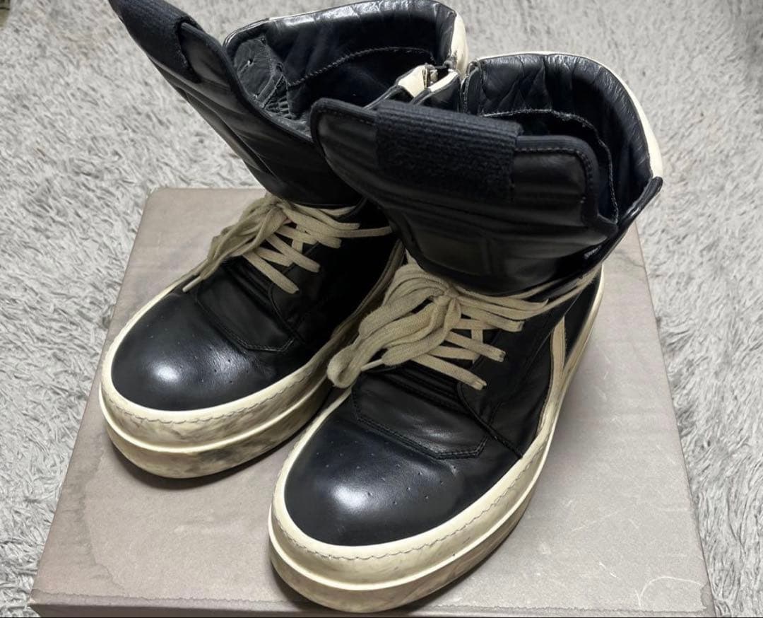 靴 RICK OWENS MEGA GEOBASKET