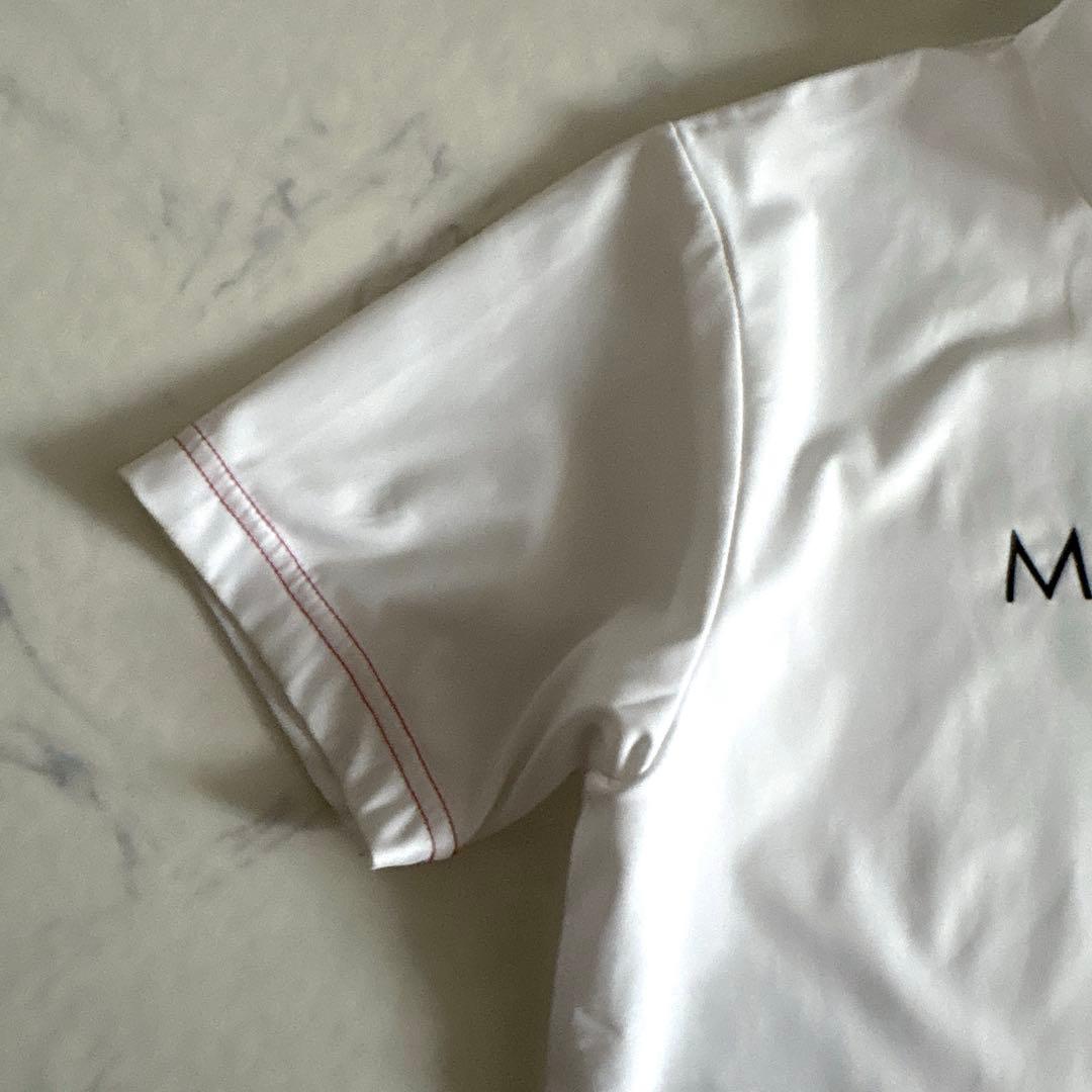 マーク＆ロナ モックネック Tシャツ ゴルフウェア ホワイト 40