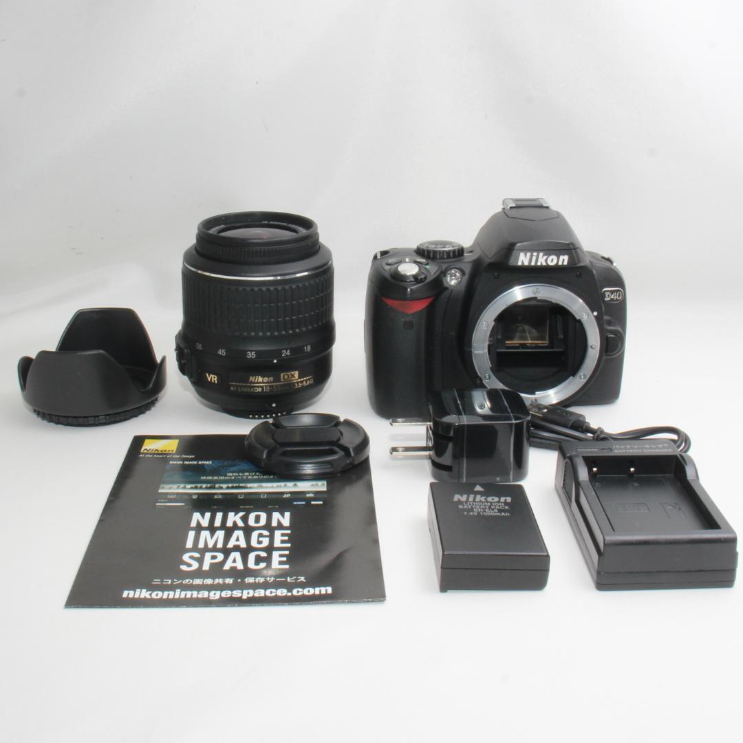 ⭐️新品バッグ付き⭐️❤️軽量コンパクトで簡単操作❤️ニコン D40❤️