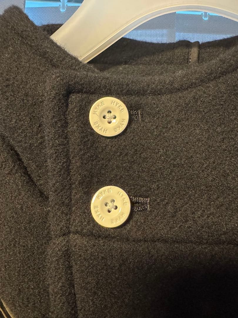 【HYKE(ハイク)】DOUBLE FACE DUFFLE COAT サイズ04