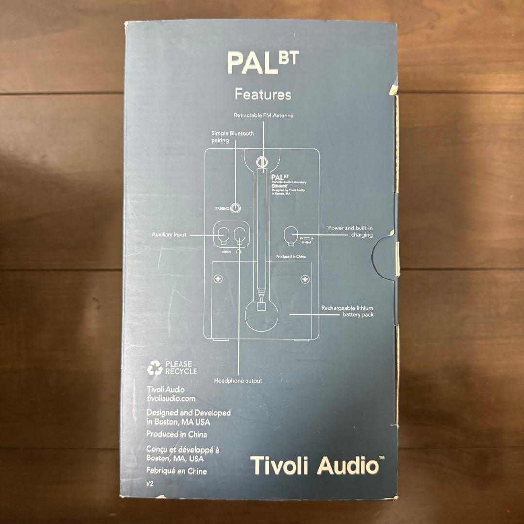 Tivoli Audio Bluetooth スピーカー PAL BT レッド