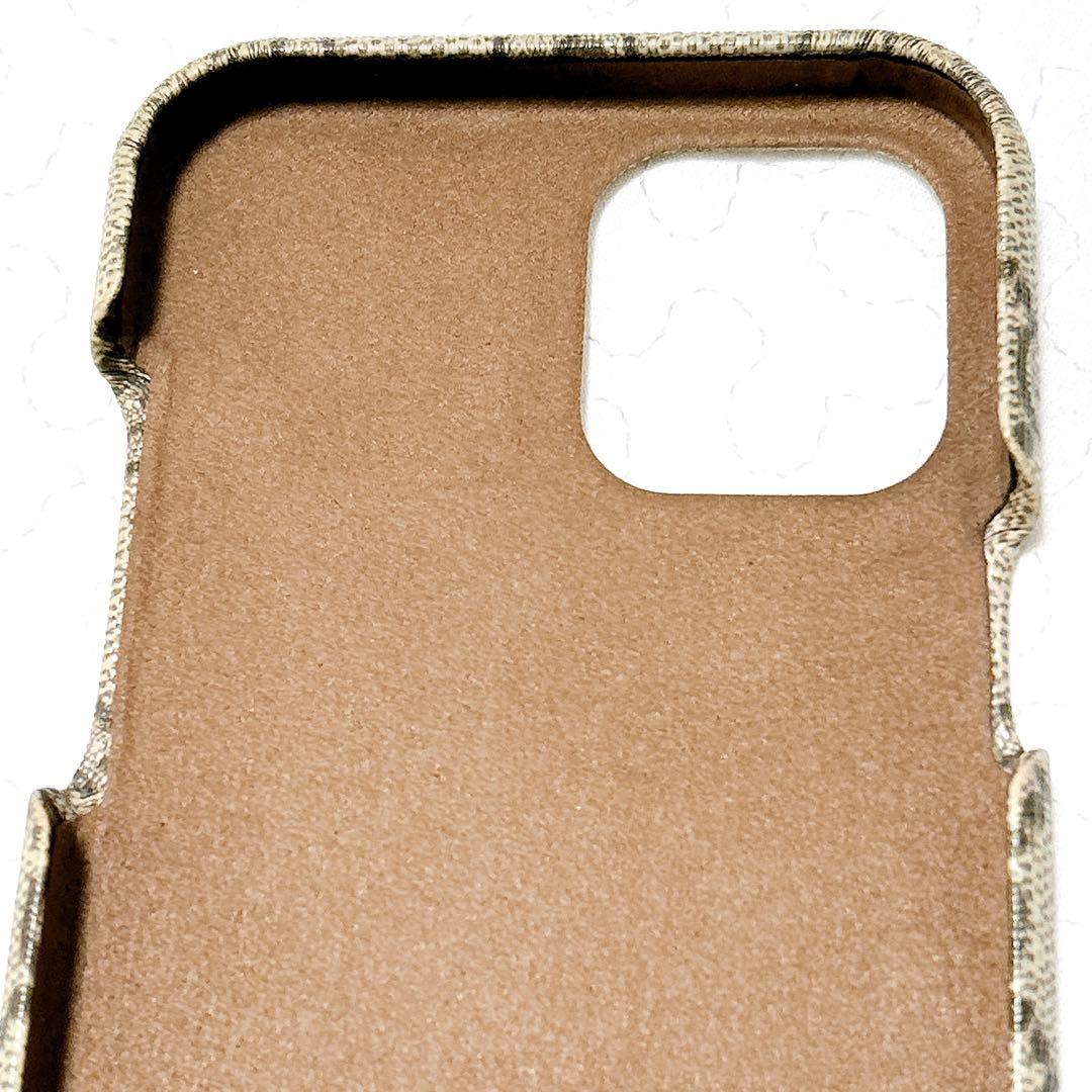美品 グッチ GGスプリーム GUCCI iPhone 12 Pro Max