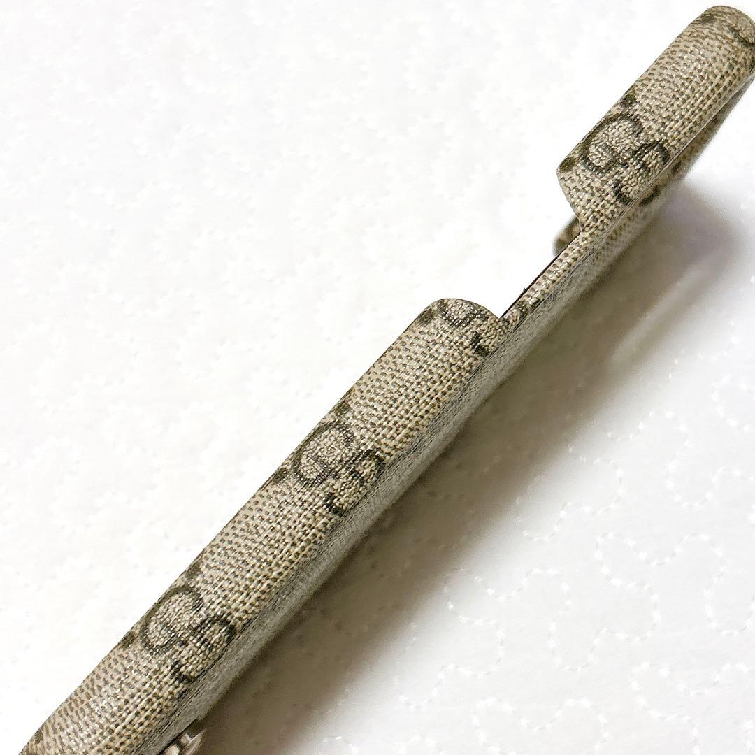 美品 グッチ GGスプリーム GUCCI iPhone 12 Pro Max