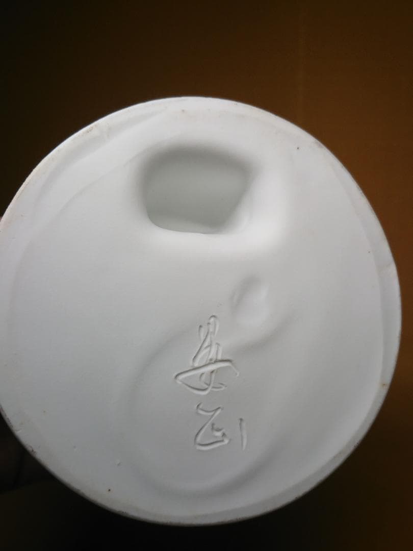 【美品】仏教美術　観音　仏像　白磁　置物　インテリア　工芸品　美術品　A1240