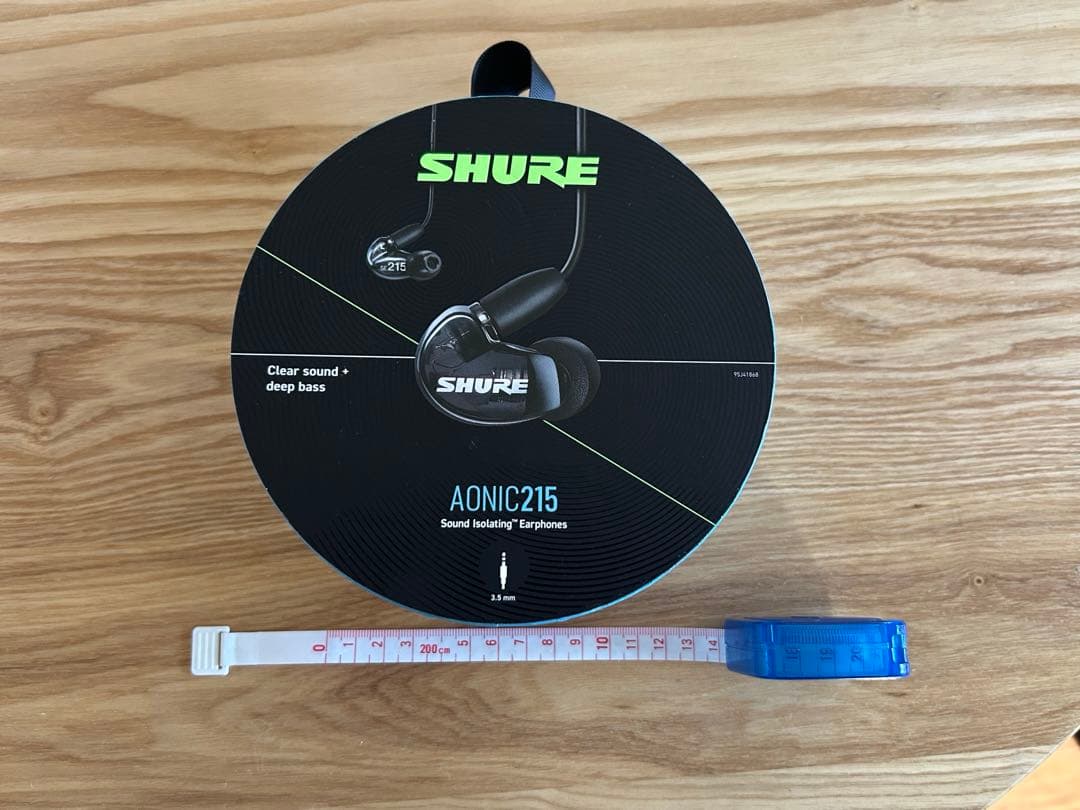 SHURE AONIC215 有線イヤフォン
