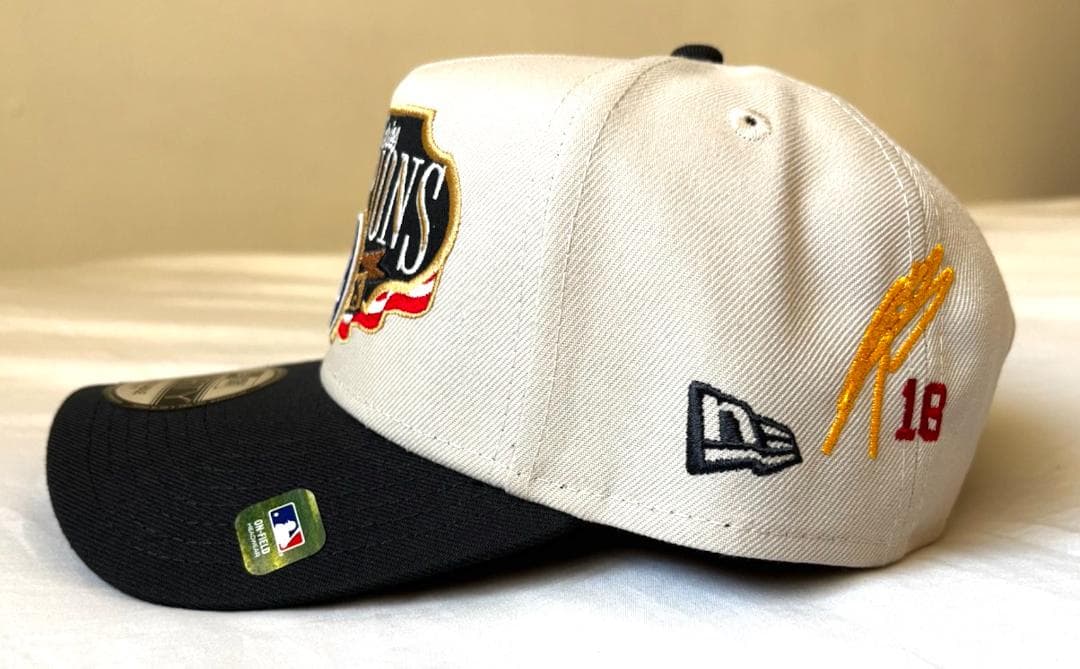 山本由伸MVP記念限定 ドジャース 2025ワールドシリーズチャンピオンキャップ