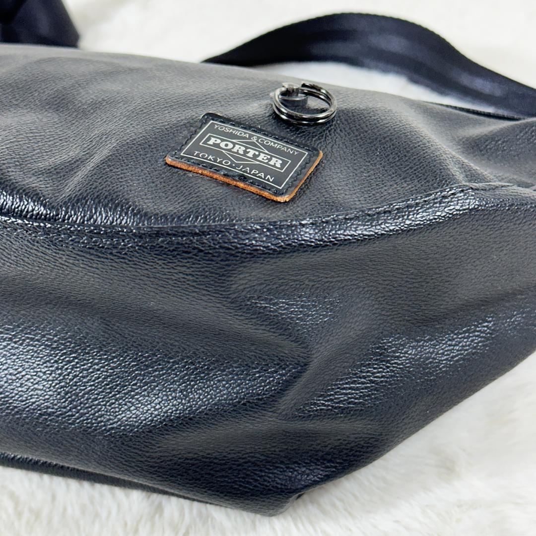 ポーター×ジャムホームメイド バナナ ショルダー レザー