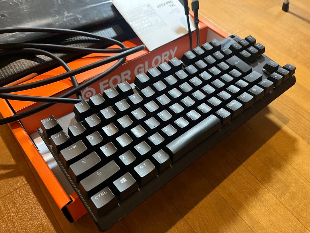 【t.】SteelSeries Apex Pro TKL ラピッドトリガー