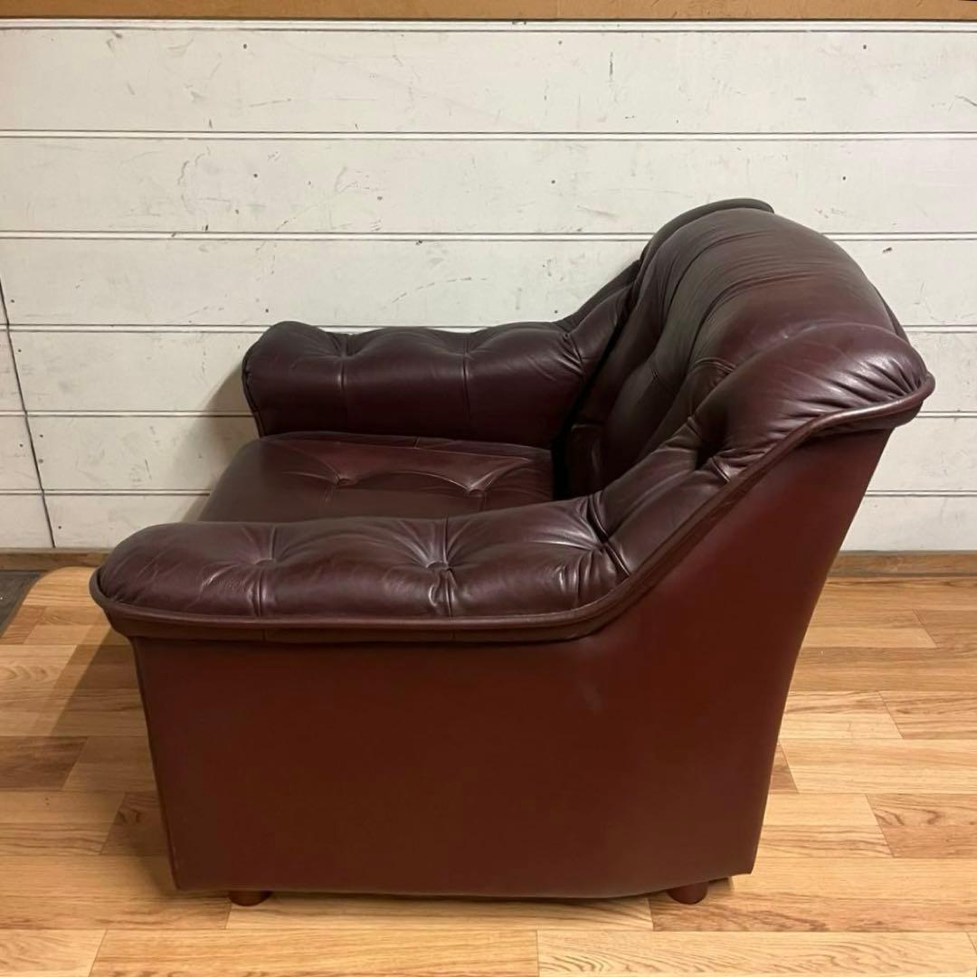 富士ファニチア　ポールスター　1人掛けソファ　個別注文品　レア商品　1/2