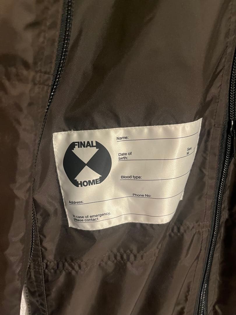 FINAL ブラウン　サバイバルジャケット　コート　サイズS
