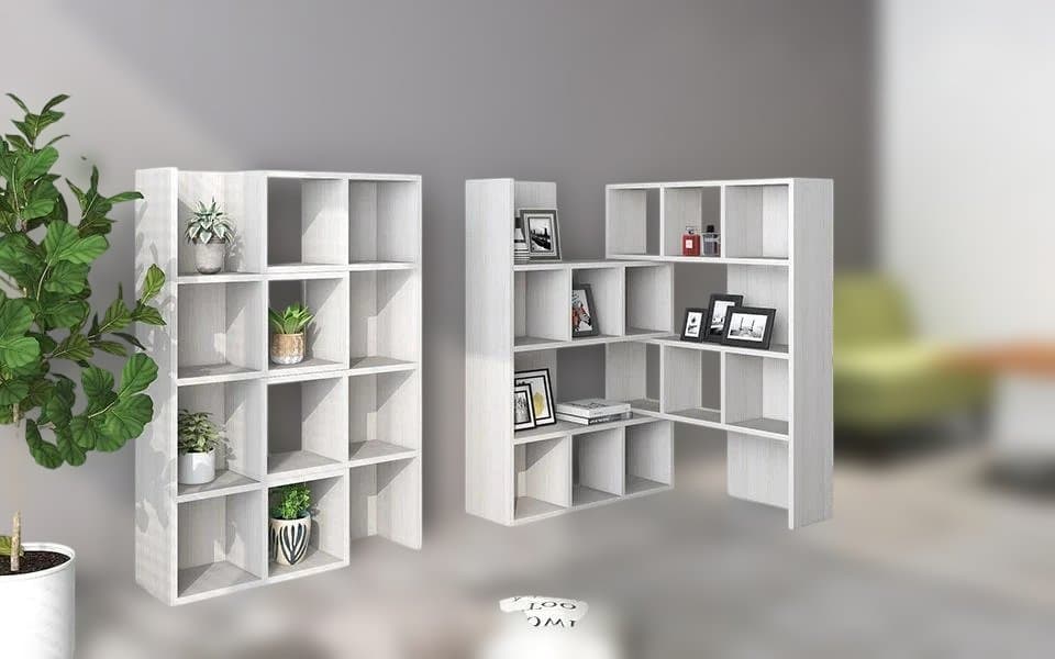 こ*け様 arne アーネ オープンラック ホワイト4段×3列 白 フリーラック