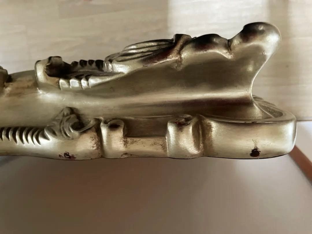 壁掛け　大型　ミラー　アンティーク　ロココ調　シャビーシック