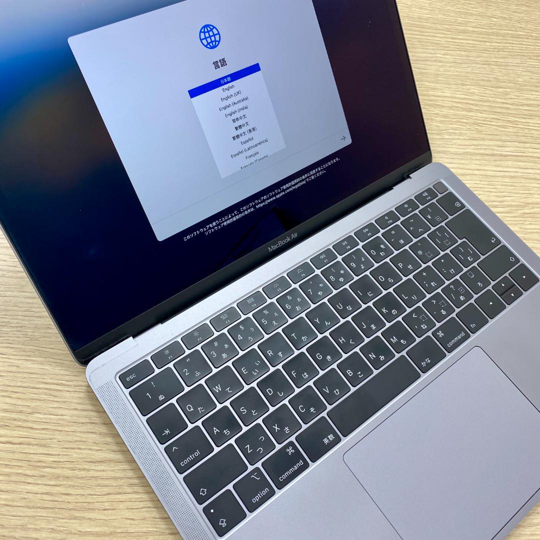 MacBookAir Retina2018 Corei5 13インチ A1932