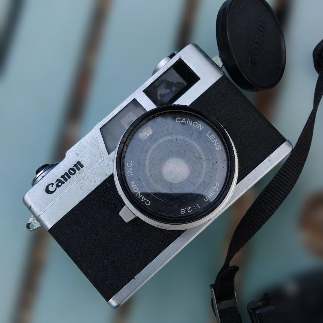 コンパクトフィルムカメラ　まとめて　コニカC35 　キャノン