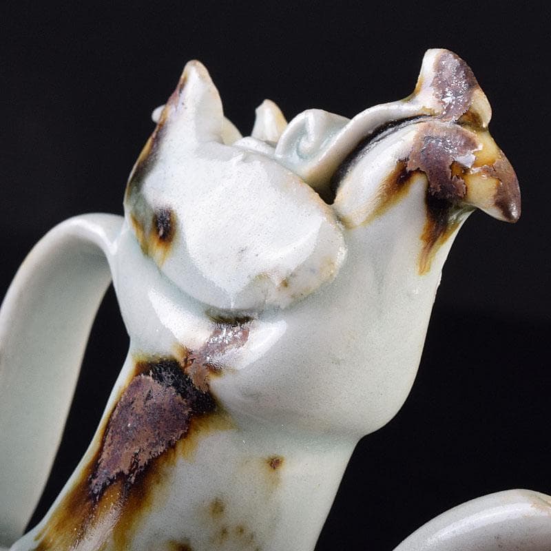 中国　白磁　鳥形水滴　M　R9025