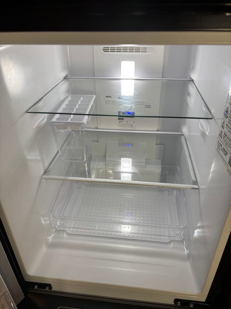 冷蔵庫 SHARP SJ-GD15G-B 152L 黒