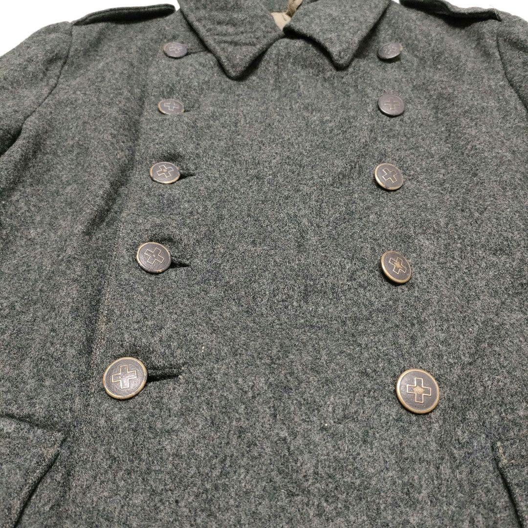 40s ヴィンテージ スイス軍 ウールコート ミリタリー ワークジャケット
