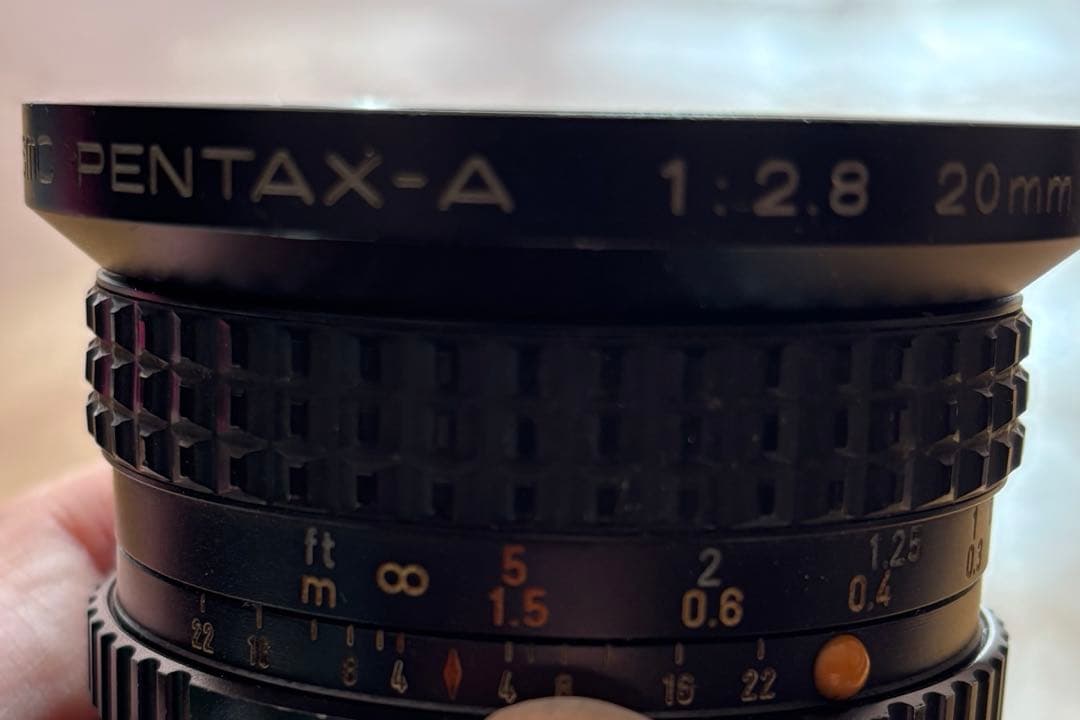 PENTAX-A 20mm f2.8 (訳あり品)