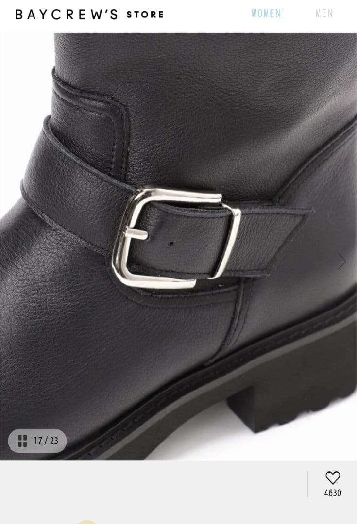 LE TALON ルタロン レザーエンジニアブーツLサイズ