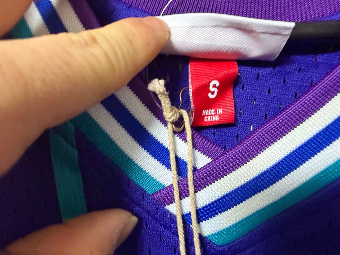 Mitchell & Ness CHARLOTTE JOHNSON ユニフォーム