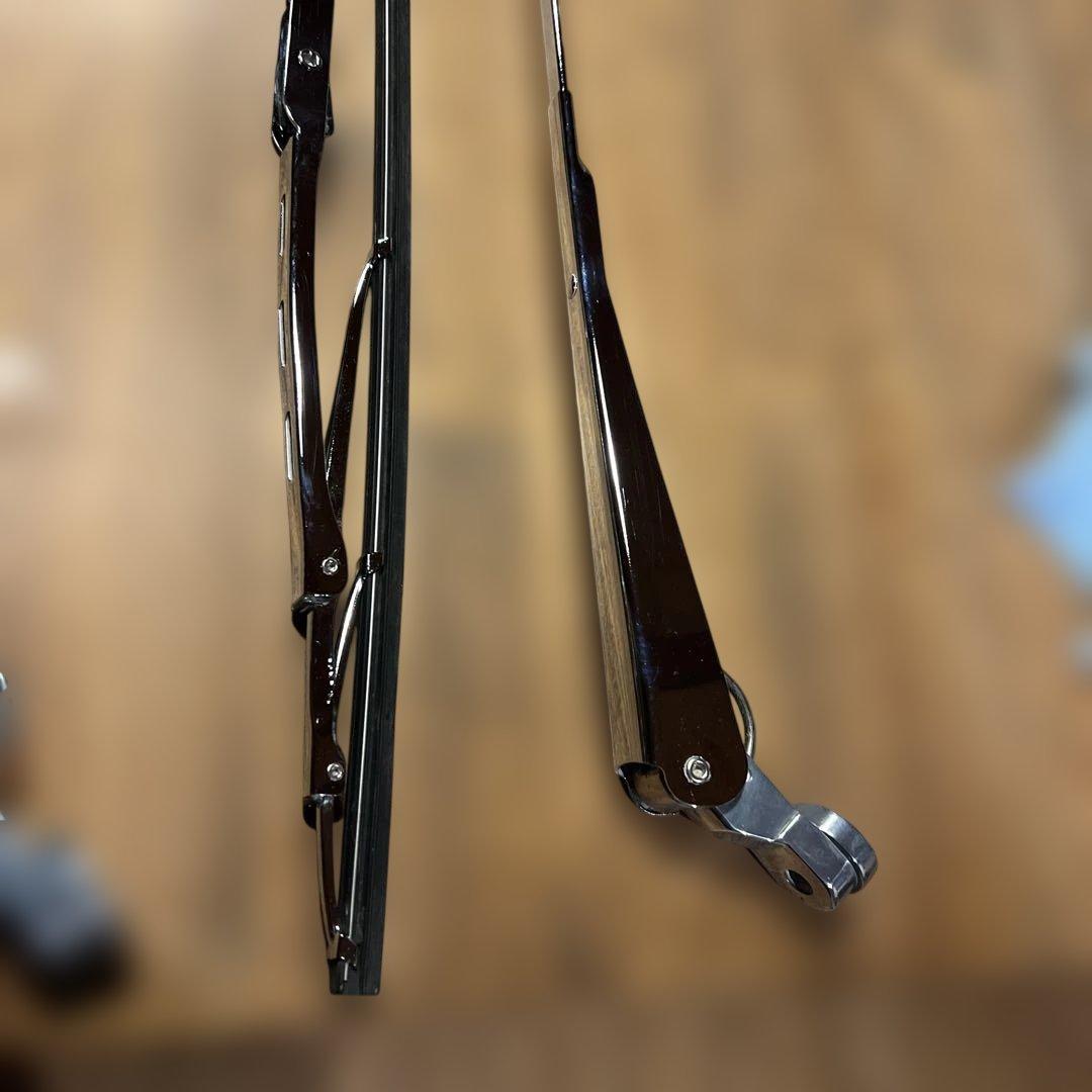 ダットサンD21 ワイパー　クローム ローライダー　ミニトラック